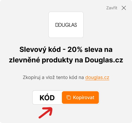 Douglas kupón modal