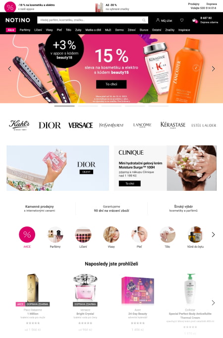 Notino web